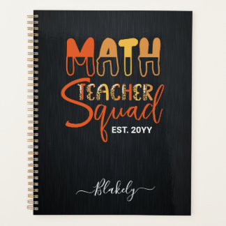 Math Teacher Squad Planner