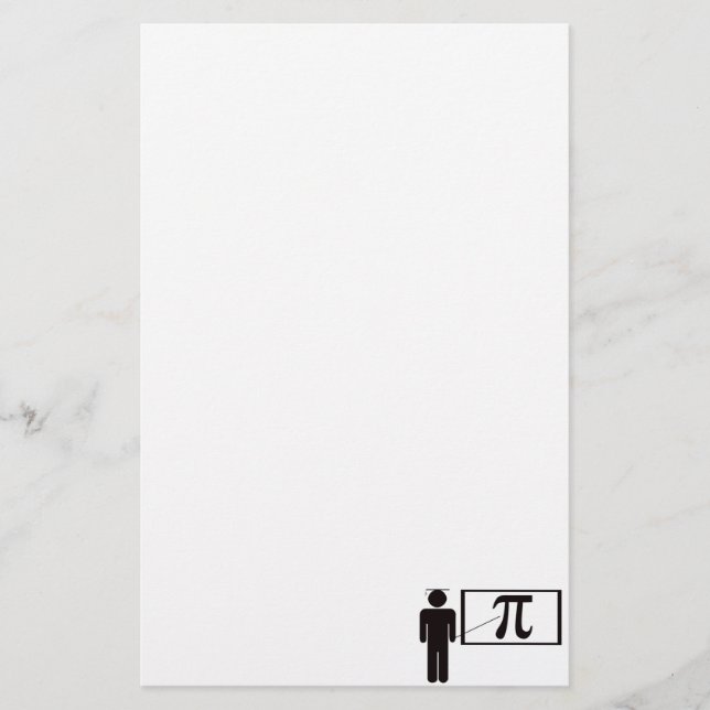 Math teacher stationery (Front)