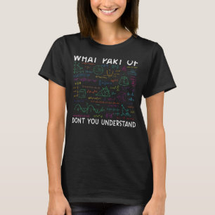 Math Teacher Student For Men And Women 1 T-Shirt
