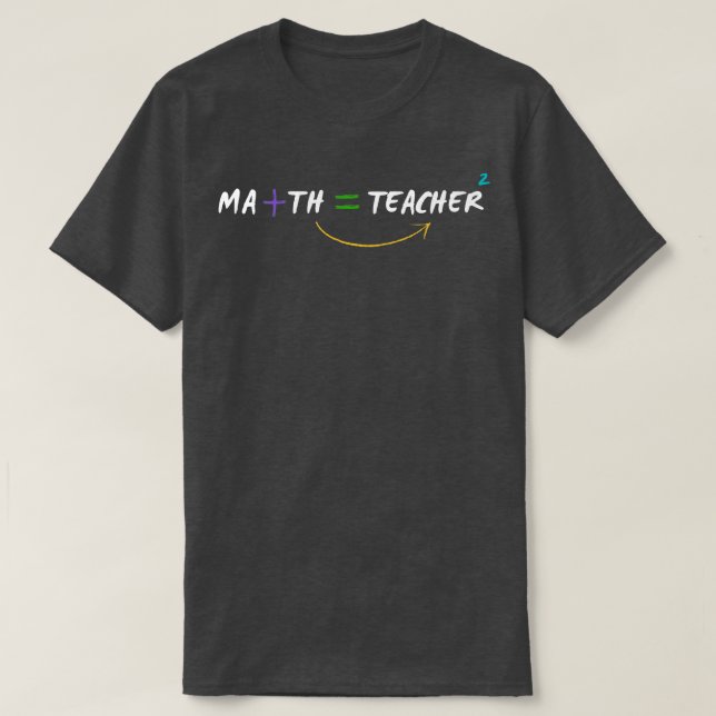 Math teacher T-Shirt (Design Front)