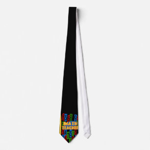 Math Teacher Tie