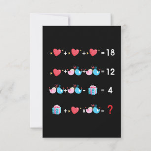 Math Teacher Valentine Card