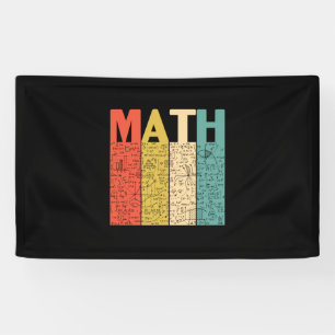 Math Teacher Vintage Math Definition Banner