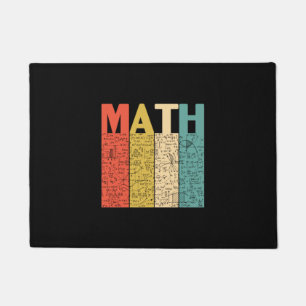 Math Teacher Vintage Math Definition Doormat