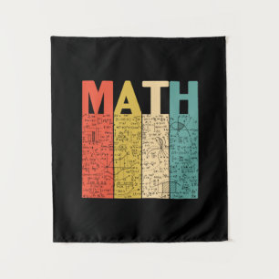 Math Teacher Vintage Math Definition Tapestry