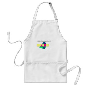 Math Teachers Rock! Standard Apron