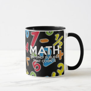 Math. The only subject that counts Mug