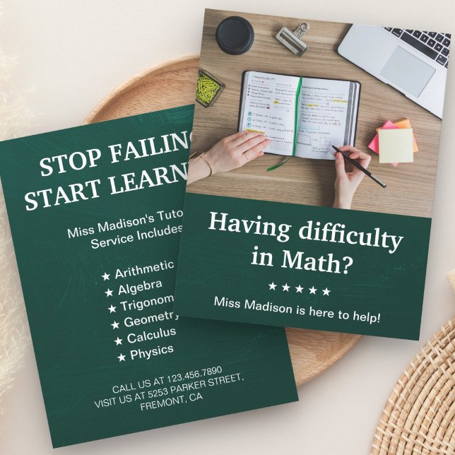 Math Tutor Flyer (Creator Uploaded)