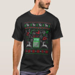 Math Ugly Christmas Sweater Mathematics Teacher Ca<br><div class="desc">Math Ugly Christmas Sweater Mathematics Teacher Calculus</div>