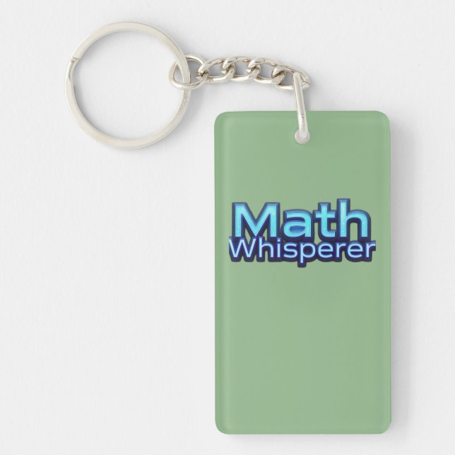 Math Whispere Keychain (Front)
