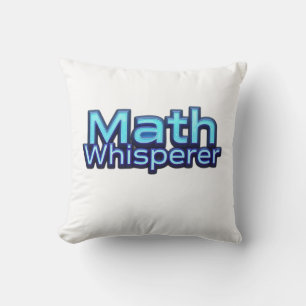 Math Whispere Throw Pillow