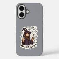 Math Wizard Sticker – “Math is Magic” Transparent