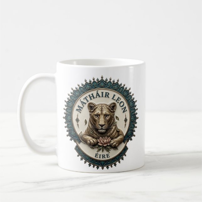 Máthair Leon. Éire Coffee Mug (Left)
