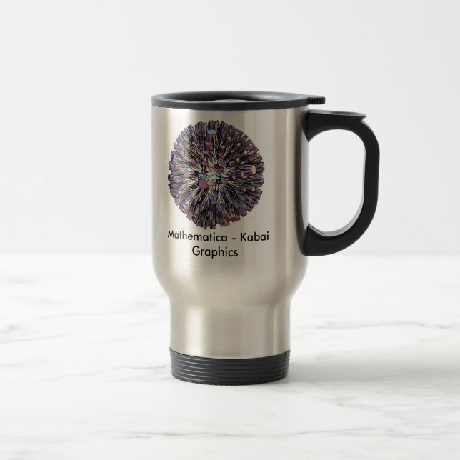 Mathematica - Kabai Graphics Travel Mug (Right)