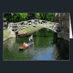 Mathematical Bridge, Cambridge<br><div class="desc">The Mathematical Bridge is the popular name of a wooden bridge across the River Cam,  between two parts of Queens' College,  Cambridge.</div>