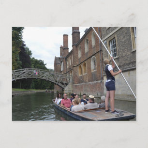 Mathematical Bridge, Cambridge Postcard
