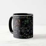Mathematical geometry student teacher mug<br><div class="desc">Teacher Mathematik formula calculation for teachers,  whether elementary school or high school of any mathematics and calculation type lover loves this equation graphics</div>