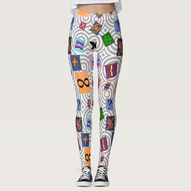 Mathematical Leggings (Front)