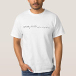 Mathematical Limerick T-Shirt<br><div class="desc">A dozen,  a gross,  and a score plus three times the square root of four divided by seven plus five times eleven equals nine squared and not a bit more.</div>