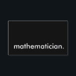 mathematician. business card<br><div class="desc"></div>