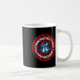 Mathematician Captain Pi Superhero Math Nerd Geek  Coffee Mug