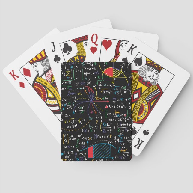 mathematician playing cards (Back)