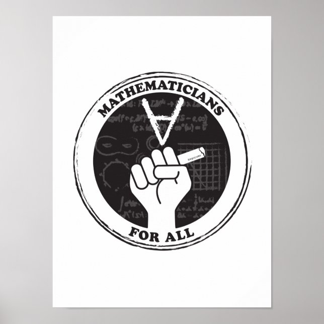 Mathematicians for All Poster (Front)
