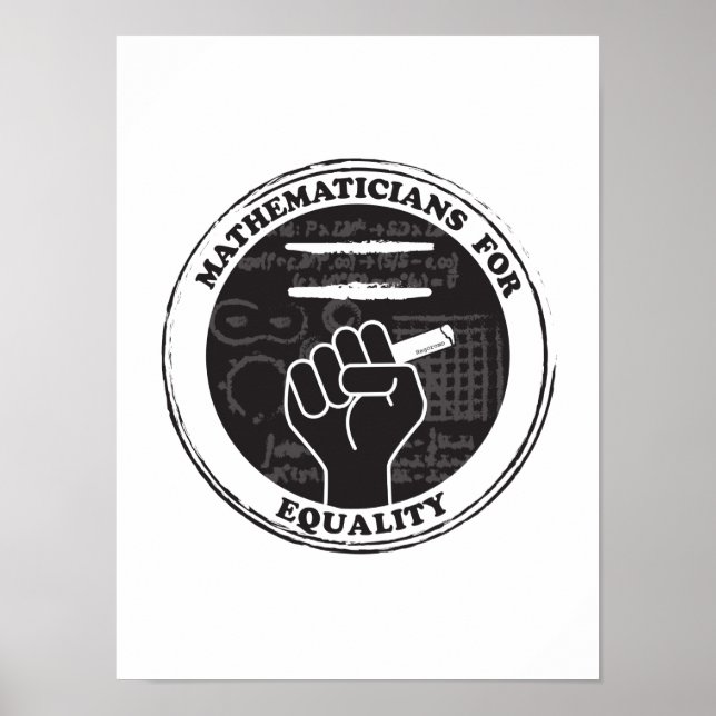 Mathematicians for Equality Poster (Front)