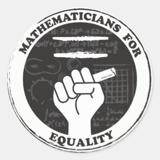 Mathematicians for Equality stickers