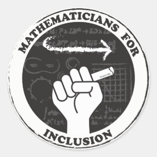 Mathematicians for Inclusion stickers