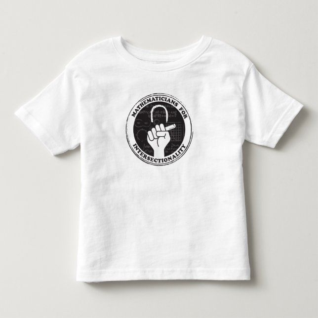 Mathematicians for Intersectionality T-shirt (Front)