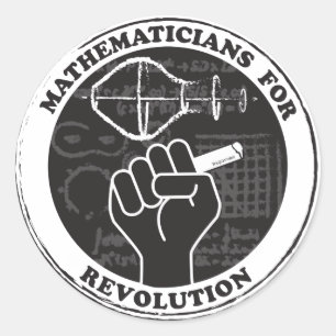 Mathematicians for Revolution Stickers