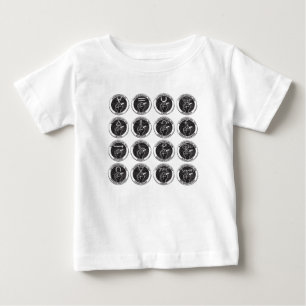 Mathématiciens pour tous, etc T-shirt bébé