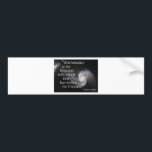 Mathematics Bumper Sticker<br><div class="desc">"Mathematics is the language with which God has written the Universe." -Galileo Galilei
 Two Galaxies dancing on T shirts,  mouse pads & more.</div>