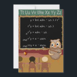 Mathematics Christmas Wish Holiday Card<br><div class="desc">One For the Nerds! Mathematics Christmas Wish is ready for your customization. (A) Customize all fonts to your size, colour, and style. (B) Customize what you desire to say in each predefined field. (C) To create your own version of this product simply press the "Customize" button. Then as you click...</div>