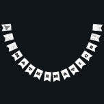 Mathematics Class | Black & White Minimalist Decor Bunting Flags<br><div class="desc">Upgrade your classroom with our Mathematics Class Bunting Banner. Featuring a minimalist black and white design,  this decor showcases mathematical letters and symbols. Customize the background colour to fit your theme. Perfect for back-to-school and classroom makeovers. New for 2024!</div>