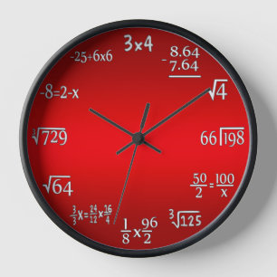 Mathematics Clock