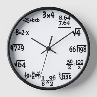 Mathematics Clock