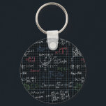 Mathematics Equation for Math Geek Teacher Student Keychain<br><div class="desc">It is a great way to showcase an unique customized tie with this Mathematics Formulas Pattern design. The personalized tie is also a perfect gift for your Professor,  Teacher,  Dad,  Grandpa,  Uncle,  Step dad,  or any special someone,  they will be proud to wear.</div>