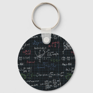 Mathematics Equation for Math Geek Teacher Student Keychain