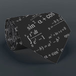 Mathematics Equation for Math Geek Teacher Student Tie<br><div class="desc">It is a great way to showcase an unique customized tie with this Mathematics Formulas Pattern design. The personalized tie is also a perfect gift for your Professor, Teacher, Dad, Grandpa, Uncle, Step dad, or any special someone, they will be proud to wear! (You can change the background colour by...</div>