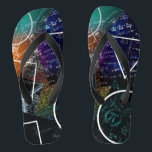 Mathematics Formula Flip Flops<br><div class="desc">Step out in style and show your love for learning with these flip flops, featuring a vibrant design of mathematical formulas, equations, and geometric shapes. Ideal for students, teachers, and STEM fans, these sandals bring comfort and creativity to your casual look, perfect for summer or lounging</div>