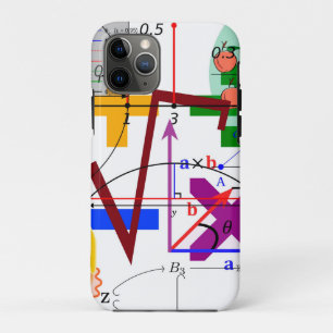 mathematics formula physics school iPhone 11 pro case