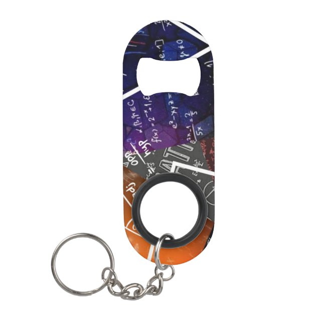 Mathematics Formula Stainless Steel Bottle Opener  Keychain Bottle Opener (Front)