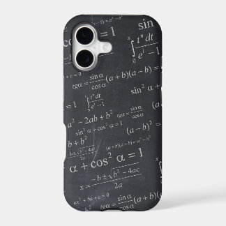 Mathematics Formulas on Chalkboard - Funny Unique