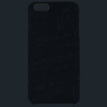 Mathematics Formulas on Chalkboard - Funny Unique Clear iPhone 6 Plus Case<br><div class="desc">Mathematics Formulas on Chalkboard - Funny Unique : Pretty Cool and Unique iPhone 6 Plus Case for you.</div>