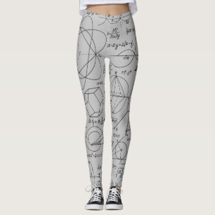 Mathematics Geometry Formula Euclidean Equation Leggings