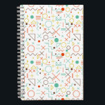 Mathematics Geometry  Notebook<br><div class="desc">Go back to school in style with our personalized notebooks. Use our notebooks in your daily life or in the office.</div>