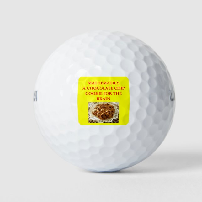 MATHEMATICS GOLF BALLS (Front)