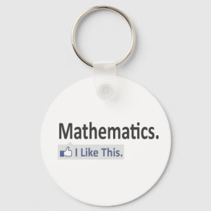 Mathematics...I Like This Keychain